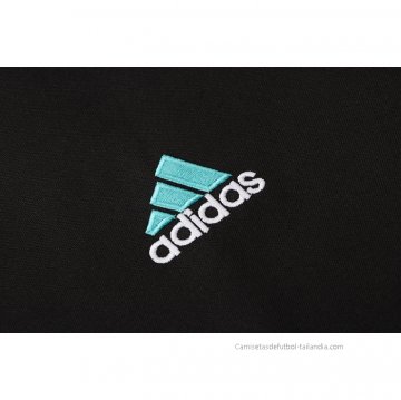 Chandal del Real Madrid Manga Corta 2022-2023 Negro