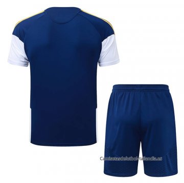 Chandal del Real Madrid Manga Corta 2026-2027 Azul - Pantalon Corto