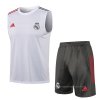 Chandal del Real Madrid Sin Mangas 2021-2022 Blanco Chandal del Real Madrid Sin Mangas 2021-2022 Blanco