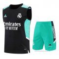 Chandal del Real Madrid Sin Mangas 2022-2023 Negro