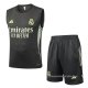 Chandal del Real Madrid Sin Mangas 2025-2026 Gris Verde