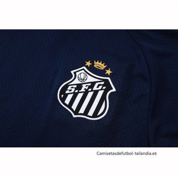 Chandal del Santos Manga Corta 2025-2026 Azul - Pantalon Corto