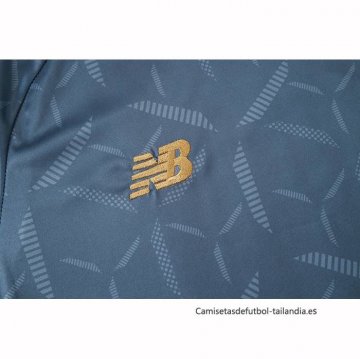 Chandal del Sao Paulo Manga Corta 2025-2026 Azul Gris - Pantalon Corto