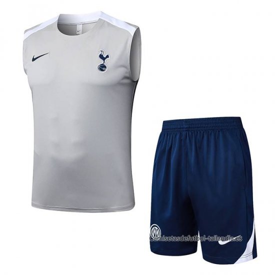 Chandal del Tottenham Hotspur Sin Mangas 2025-2026 Gris - Haga un click en la imagen para cerrar