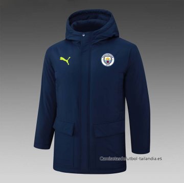Chaqueta Invierno del Manchester City 2024-2025 Azul Chaqueta Invierno del Manchester City 2024-2025 Azul