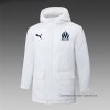 Chaqueta Invierno del Olympique Marsella 2024-2025 Blanco Chaqueta Invierno del Olympique Marsella 2024-2025 Blanco
