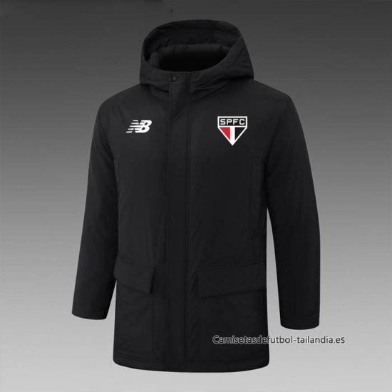 Chaqueta Invierno del Sao Paulo 2024-2025 Negro - Haga un click en la imagen para cerrar