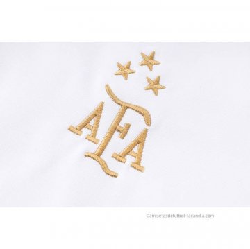 Chaqueta con Capucha del Argentina 2022-2023 Blanco