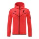 Chaqueta con Capucha del Liverpool 2021-2022 Rojo