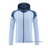 Chaqueta con Capucha del Manchester City 2024-2025 Azul Chaqueta con Capucha del Manchester City 2024-2025 Azul