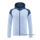 Chaqueta con Capucha del Manchester City 2024-2025 Azul