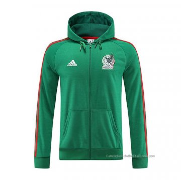 Chaqueta con Capucha del Mexico 2022-2023 Verde Chaqueta con Capucha del Mexico 2022-2023 Verde