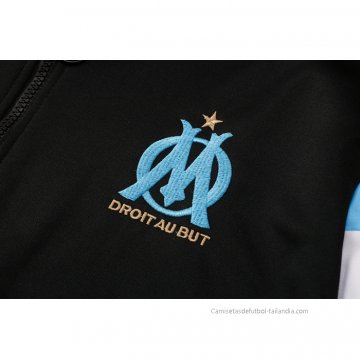Chaqueta con Capucha del Olympique Marsella 2021-2022 Negro