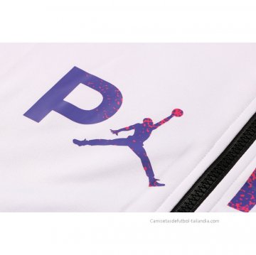 Chaqueta con Capucha del Paris Saint-Germain 2021-2022 Blanco