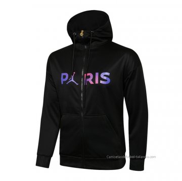 Chaqueta con Capucha del Paris Saint-Germain 2021-2022 Negro Chaqueta con Capucha del Paris Saint-Germain 2021-2022 Negro