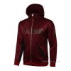 Chaqueta con Capucha del Paris Saint-Germain 2021-2022 Rojo Chaqueta con Capucha del Paris Saint-Germain 2021-2022 Rojo