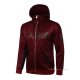 Chaqueta con Capucha del Paris Saint-Germain 2021-2022 Rojo