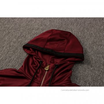 Chaqueta con Capucha del Paris Saint-Germain 2021-2022 Rojo