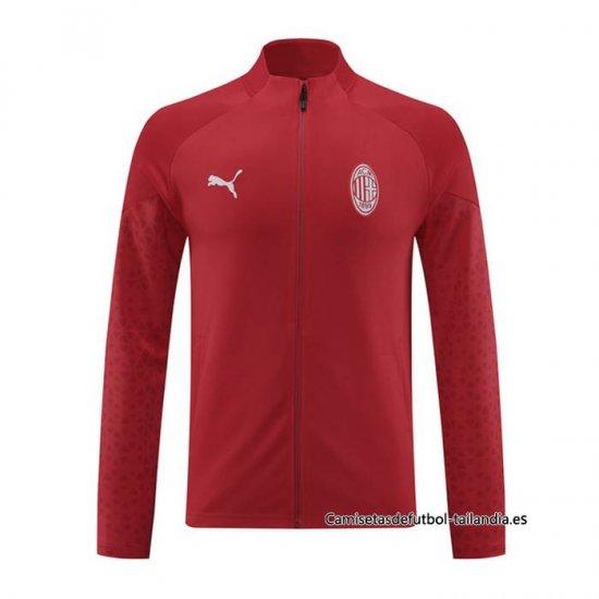 Chaqueta del AC Milan 2023-2024 Rojo Oscuro - Haga un click en la imagen para cerrar
