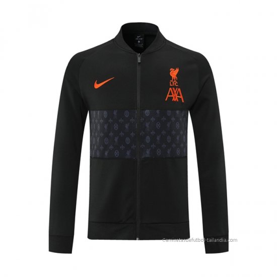 Chaqueta del Liverpool 2021-2022 Negro y Gris - Haga un click en la imagen para cerrar