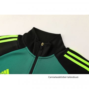 Chaqueta del Manchester United 2024-2025 Negro y Verde