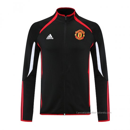 Chaqueta del Manchester United Teamgeist 2021-2022 Negro - Haga un click en la imagen para cerrar