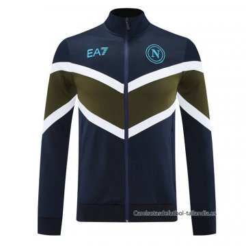 Chaqueta del Napoli 2024-2025 Azul Verde Chaqueta del Napoli 2024-2025 Azul Verde