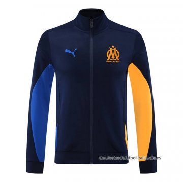 Chaqueta del Olympique Marsella 2024-2025 Azul Chaqueta del Olympique Marsella 2024-2025 Azul