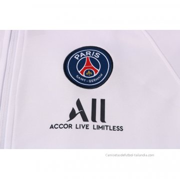 Chaqueta del Paris Saint-Germain 2021-2022 Blanco