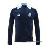 Chaqueta del Real Madrid 2024-2025 Azul Oscuro Chaqueta del Real Madrid 2024-2025 Azul Oscuro