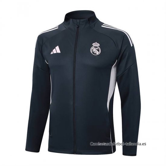Chaqueta del Real Madrid 2025-2026 Gris - Haga un click en la imagen para cerrar
