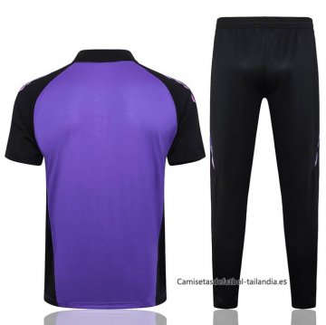 Conjunto Polo del Alemania 2024-2025 Purpura
