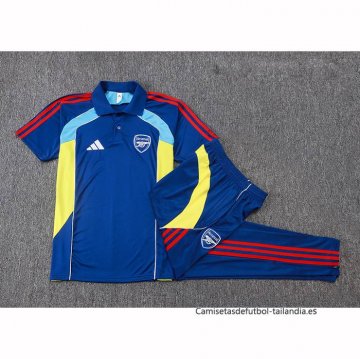 Conjunto Polo del Arsenal 2025-2026 Azul