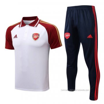 Conjunto Polo del Arsenal 2022-2023 Blanco Conjunto Polo del Arsenal 2022-2023 Blanco