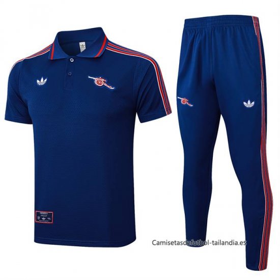 Conjunto Polo del Arsenal 2025-2026 Azul - Haga un click en la imagen para cerrar