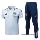 Conjunto Polo del Arsenal 2025-2026 Gris