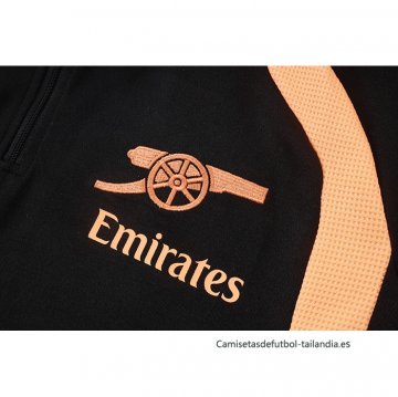 Conjunto Polo del Arsenal 2026-2027 Negro