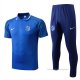 Conjunto Polo del Atletico Madrid 2022-2023 Azul Oscuro