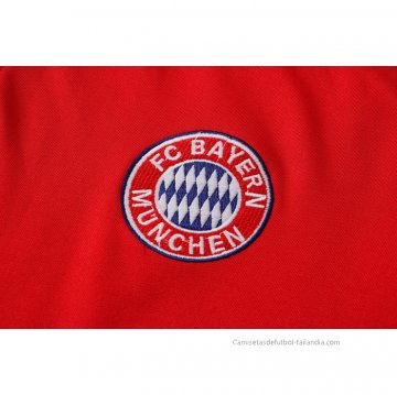 Conjunto Polo del Bayern Munich 2021-2022 Rojo