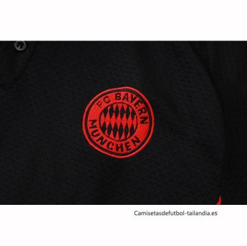 Conjunto Polo del Bayern Munich 2025-2026 Negro