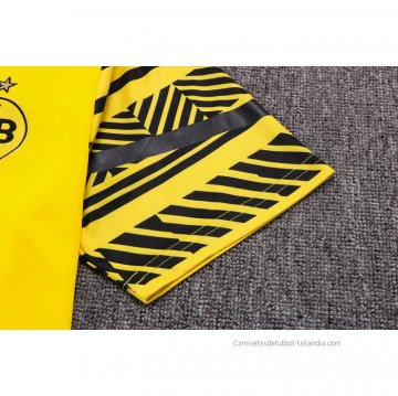 Conjunto Polo del Borussia Dortmund 2022-2023 Amarillo