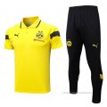 Conjunto Polo del Borussia Dortmund 2023-2024 Amarillo