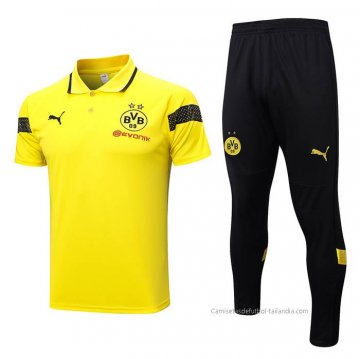 Conjunto Polo del Borussia Dortmund 2023-2024 Amarillo Conjunto Polo del Borussia Dortmund 2023-2024 Amarillo