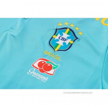 Conjunto Polo del Brasil 2022-2023 Azul