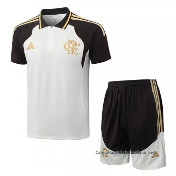 Conjunto Polo del Flamengo 2026-2027 Crema Conjunto Polo del Flamengo 2026-2027 Crema
