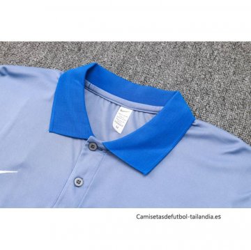 Conjunto Polo del Inter Milan 2024-2025 Azul