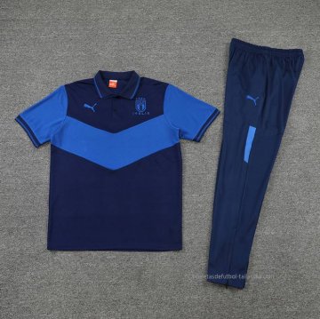 Conjunto Polo del Italia 2022-2023 Azul