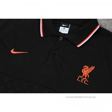 Conjunto Polo del Liverpool 2022-2023 Negro