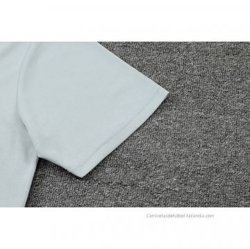 Conjunto Polo del Manchester City 2022-2023 Gris