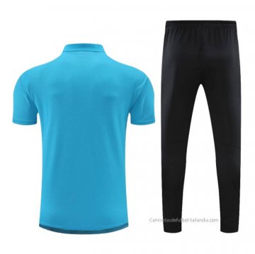 Conjunto Polo del Olympique Marsella 2022-2023 Azul
